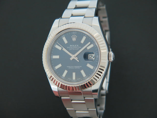 Rolex Datejust II Blue Dial