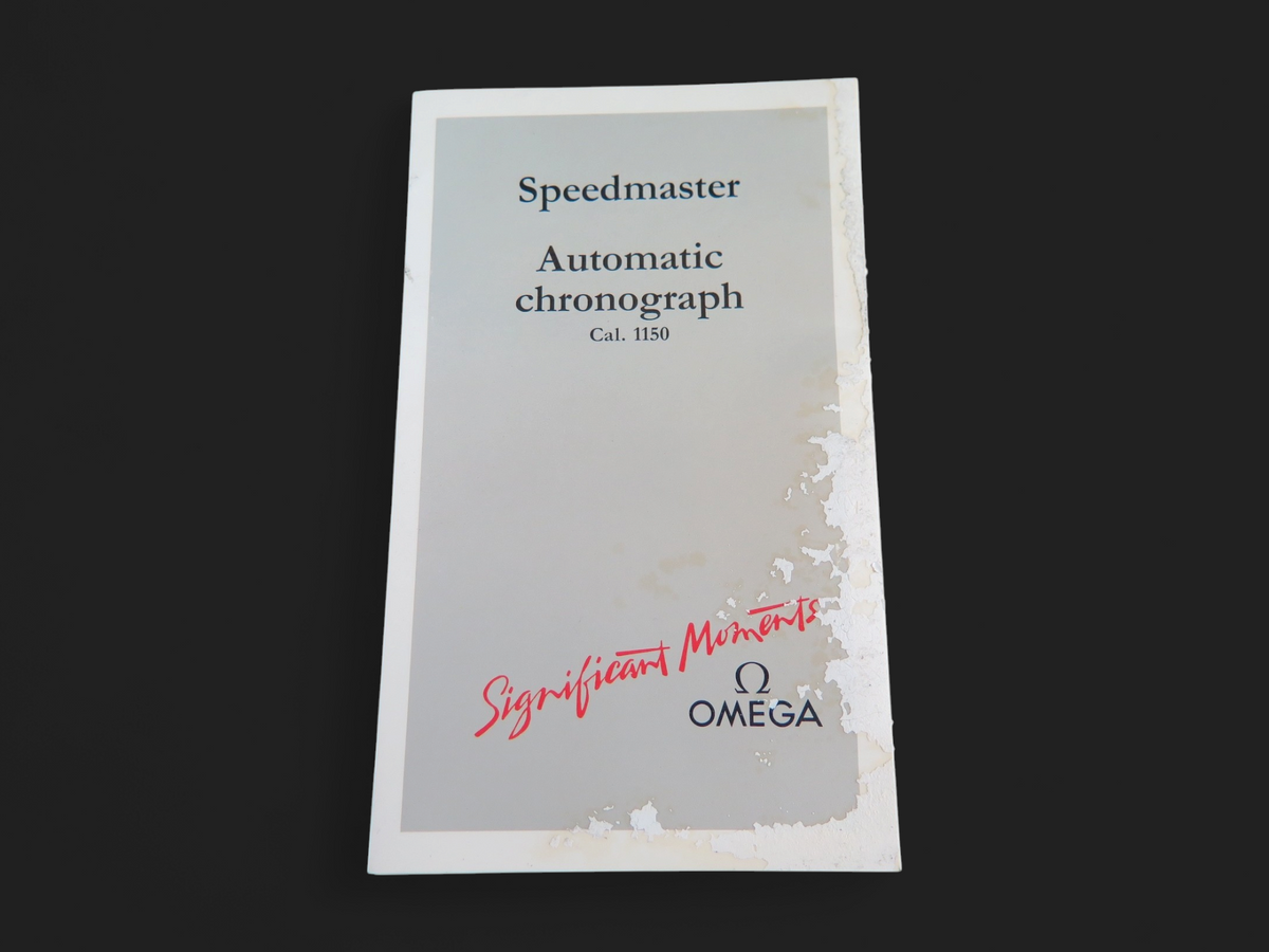 Omega Booklet Speedmaster Automatic Chronograph cal.1150 (1)