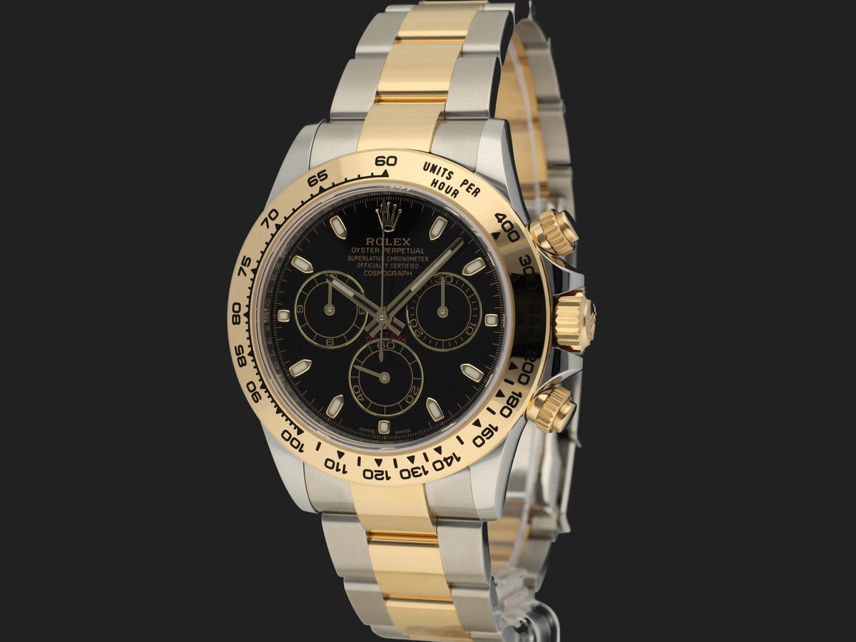 Rolex Daytona Gold/Steel Black Dial 116503 NEW (1)