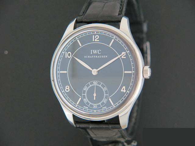 IWC Portugieser Hand-Wound Black Dial