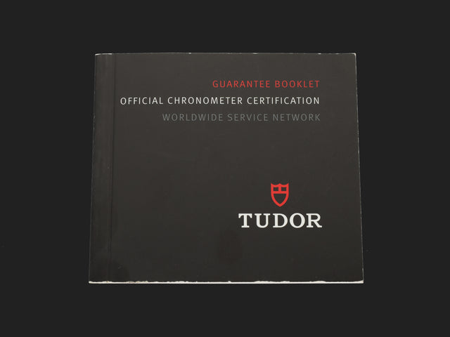 Tudor Guarantee Booklet