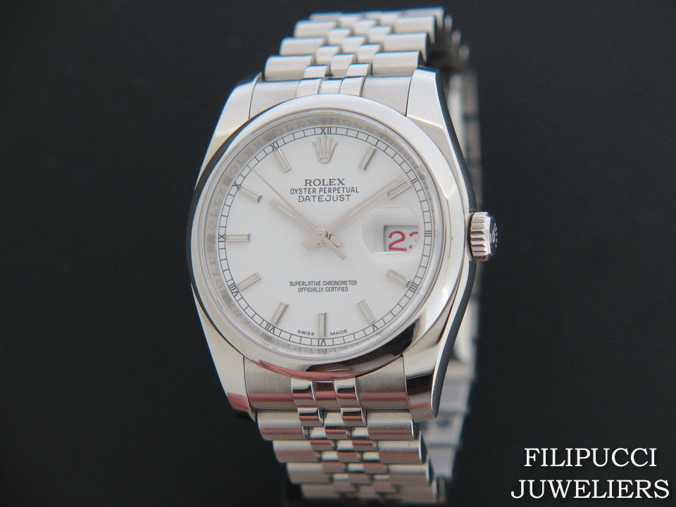 Rolex Datejust 116200 White Dial (1)