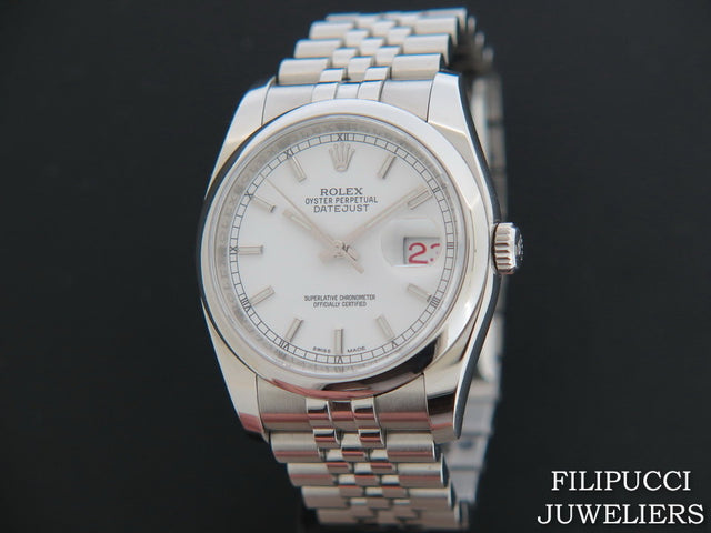 Rolex Datejust White Dial
