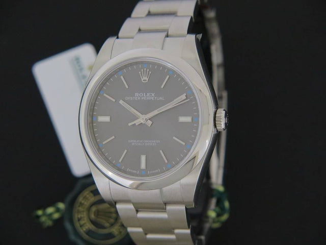 Rolex Oyster Perpetual Dark Rhodium