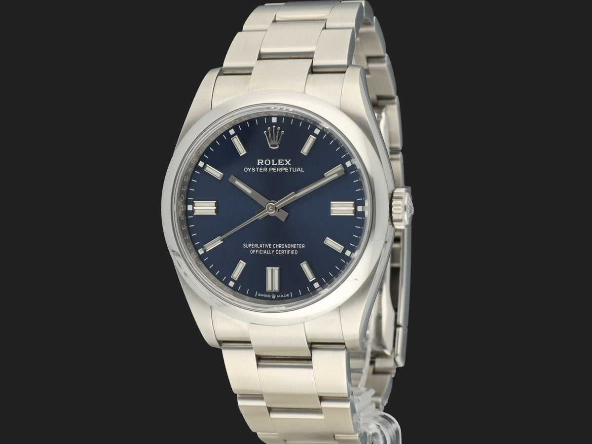 Rolex Oyster Perpetual 36 Blue Dial 126000 (1)