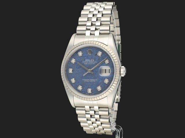 Rolex Datejust 36 Sodalite Diamond Dial