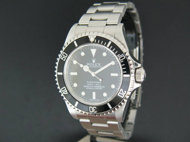 Rolex Oyster Perpetual Submariner No Date Four Lines