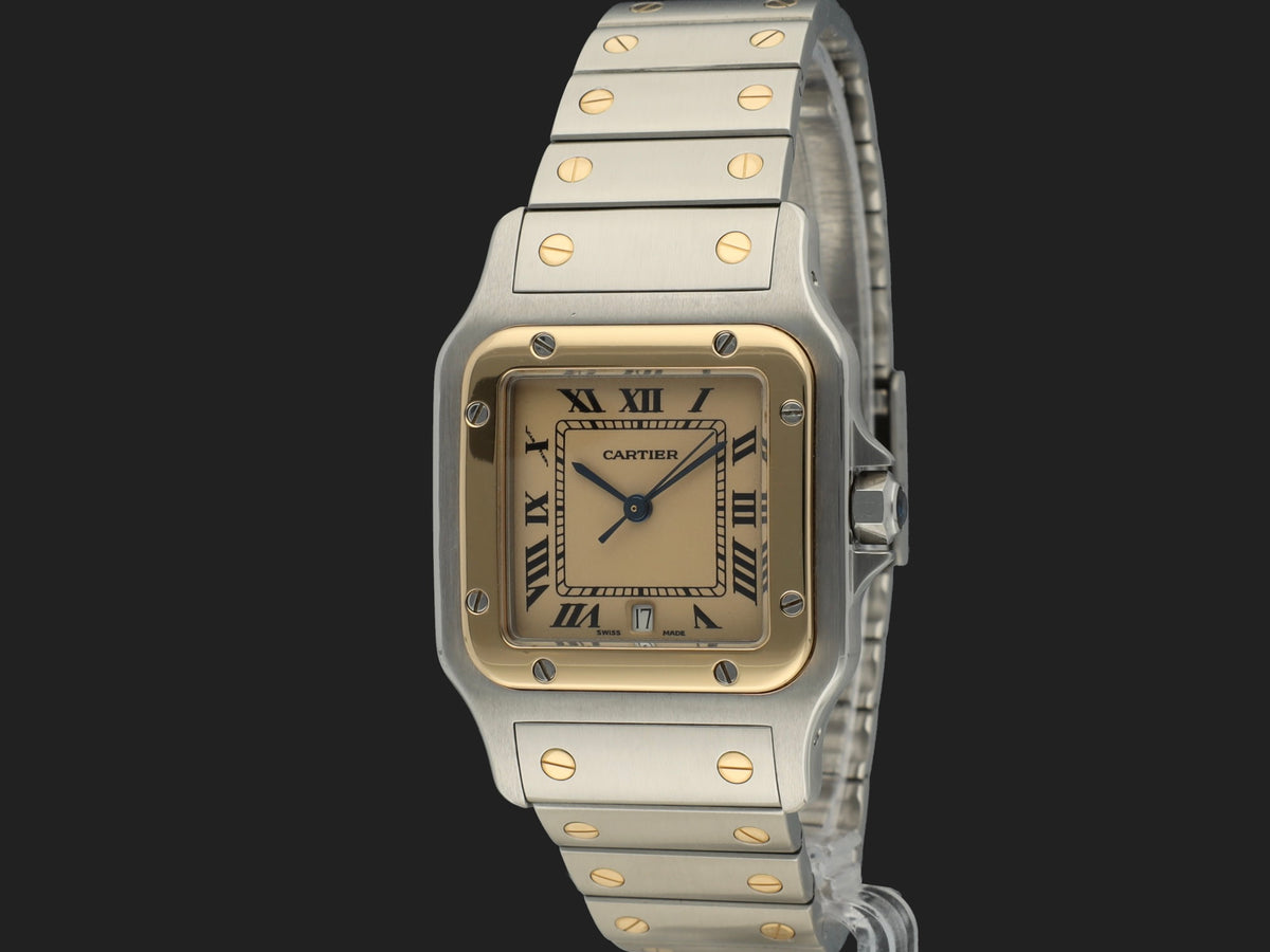 Cartier Santos Galbee Gold/Steel 187901 (1)