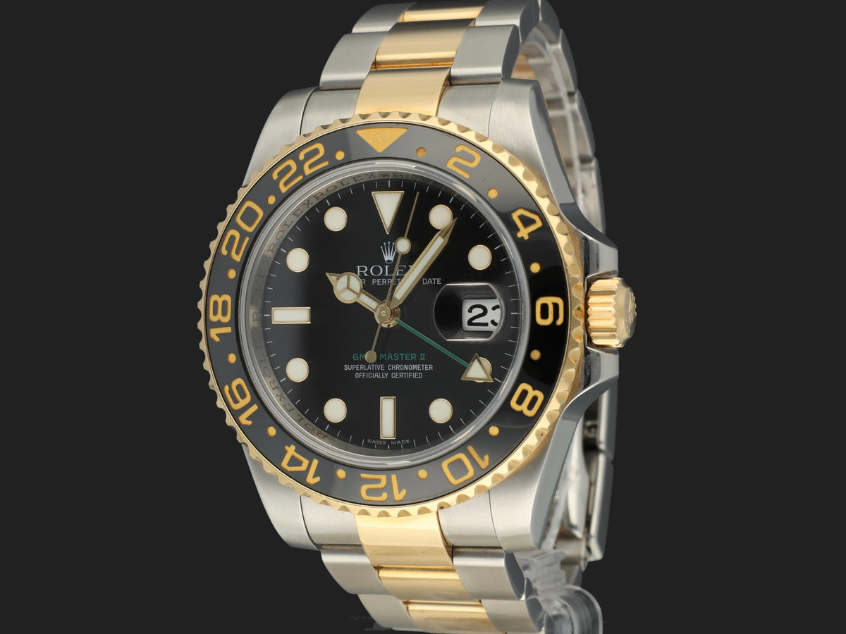 Rolex GMT Master II Gold/Steel 116713LN (1)