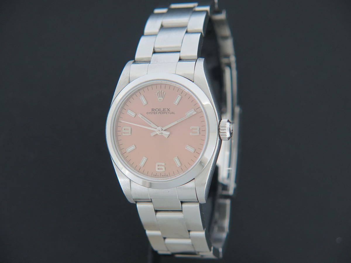 Rolex Oyster Perpetual 31 Pink Dial 77080 (1)