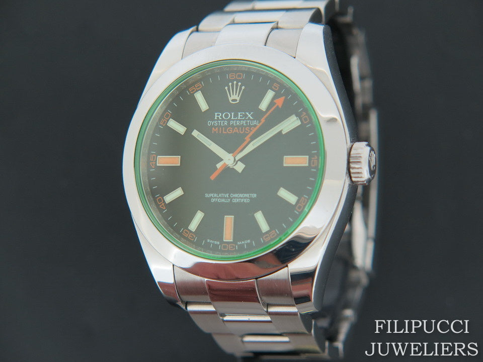 Rolex Milgauss GV Black Dial 116400GV   (1)