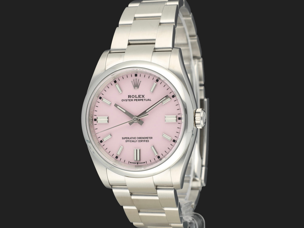 Rolex Oyster Perpetual 36 Candy Pink Dial 126000 (1)