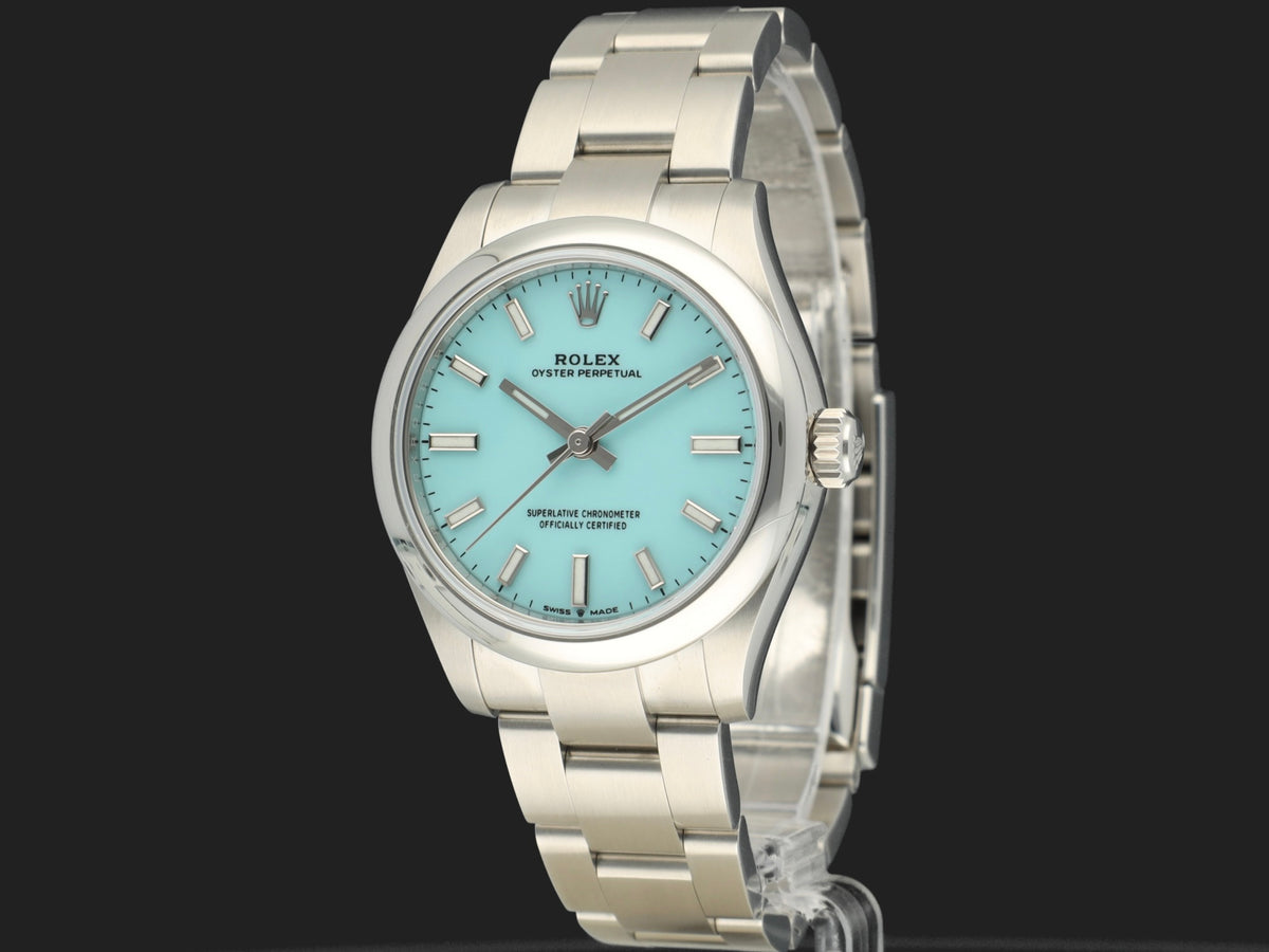 Rolex Oyster Perpetual 31 Turquoise Dial 277200 NEW (1)