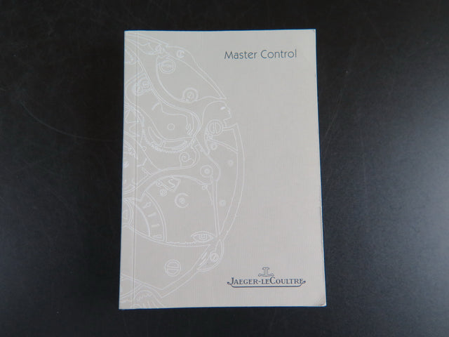 Jaeger-LeCoultre Operating Instructions Manual Master Control