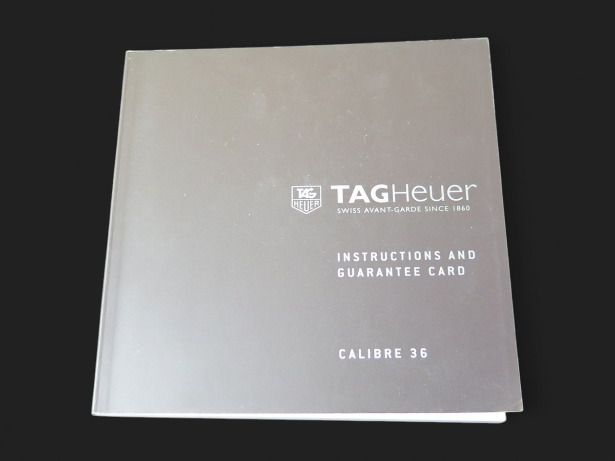 Tag Heuer Instructions Calibre 36 Booklet (1)