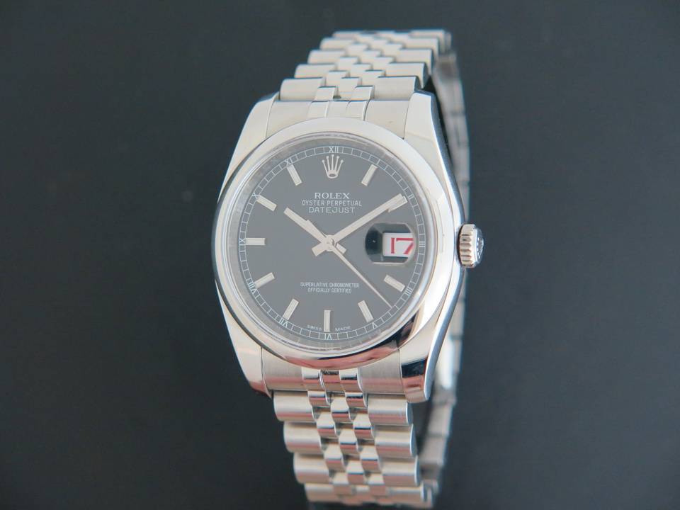 Rolex Datejust 116200 Black Dial (1)