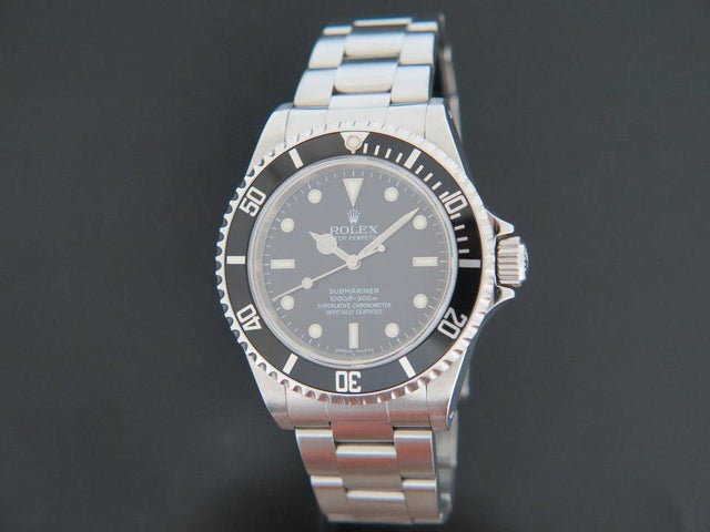 Rolex Oyster Perpetual Submariner No Date Four Lines