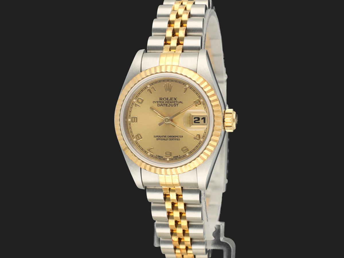 Rolex Lady-Datejust 26 Champagne Dial 69173 (1)
