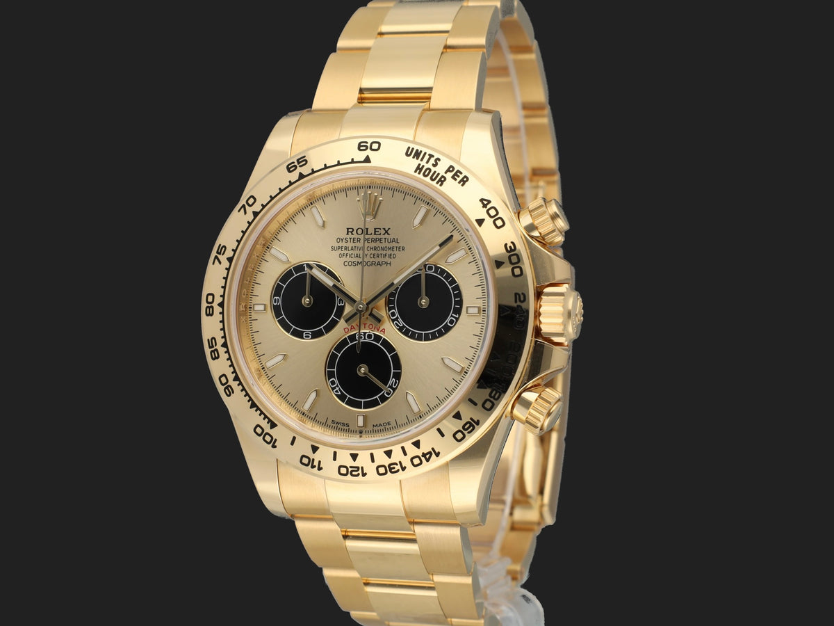 Rolex Daytona Yellow Gold Champagne Dial 126508 NEW (1)