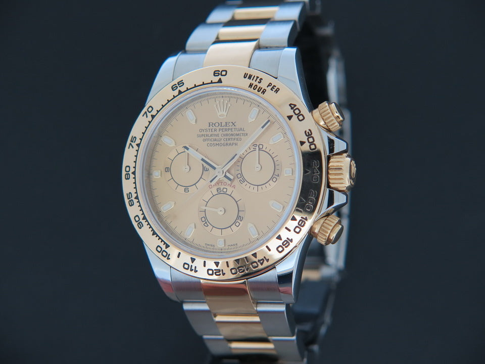 Rolex Daytona Champagne Dial Gold/Steel 116503 (1)