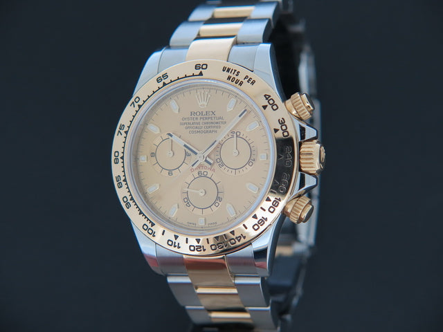 Rolex Daytona Champagne Dial Gold/Steel