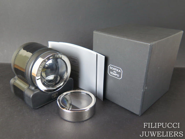 Scatola del Tempo Watch Winder leather case