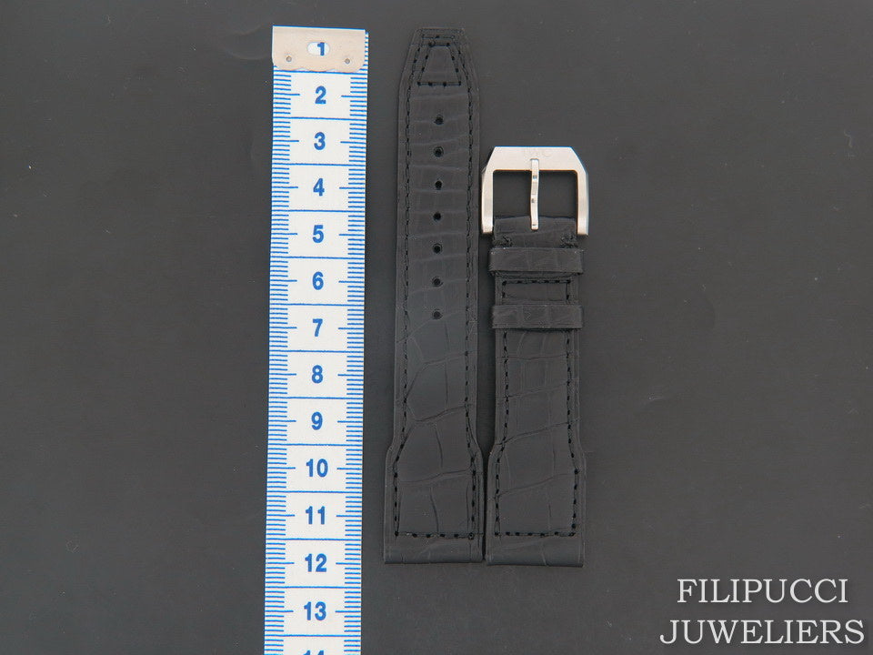 IWC Crocodile Leather Strap With Buckle 21 mm NEW (1)