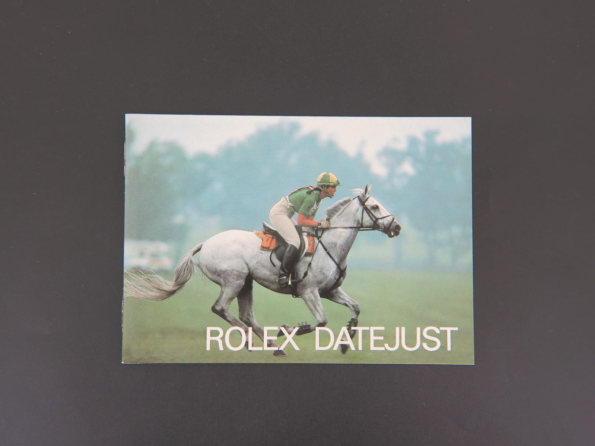 Rolex Datejust Booklet English  (1)