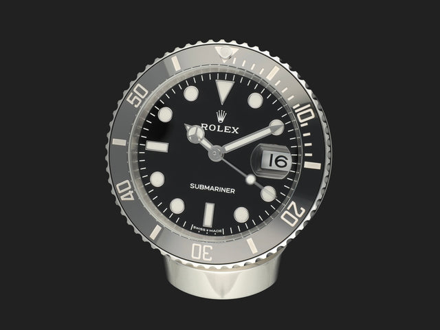Rolex Submariner Date Desk Clock 909010LN NEW