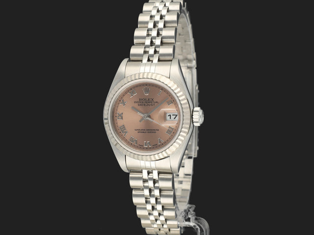 Rolex Lady-Datejust 26 Pink Roman Dial