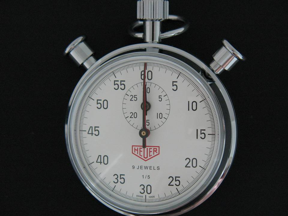 Tag Heuer 9 Jewels Stopwatch (1)