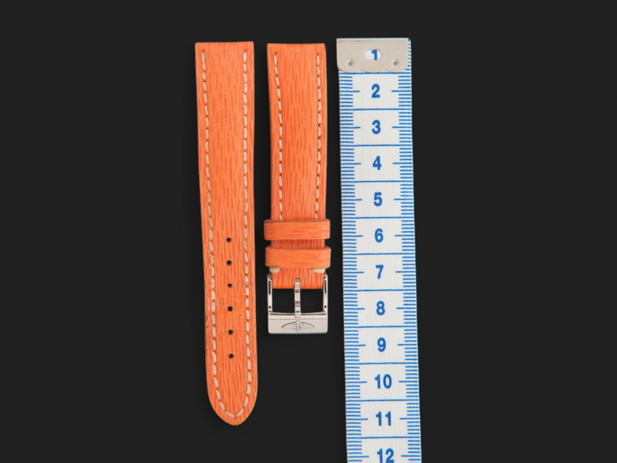 Breitling Leather Strap 16-14mm with buckle (1)