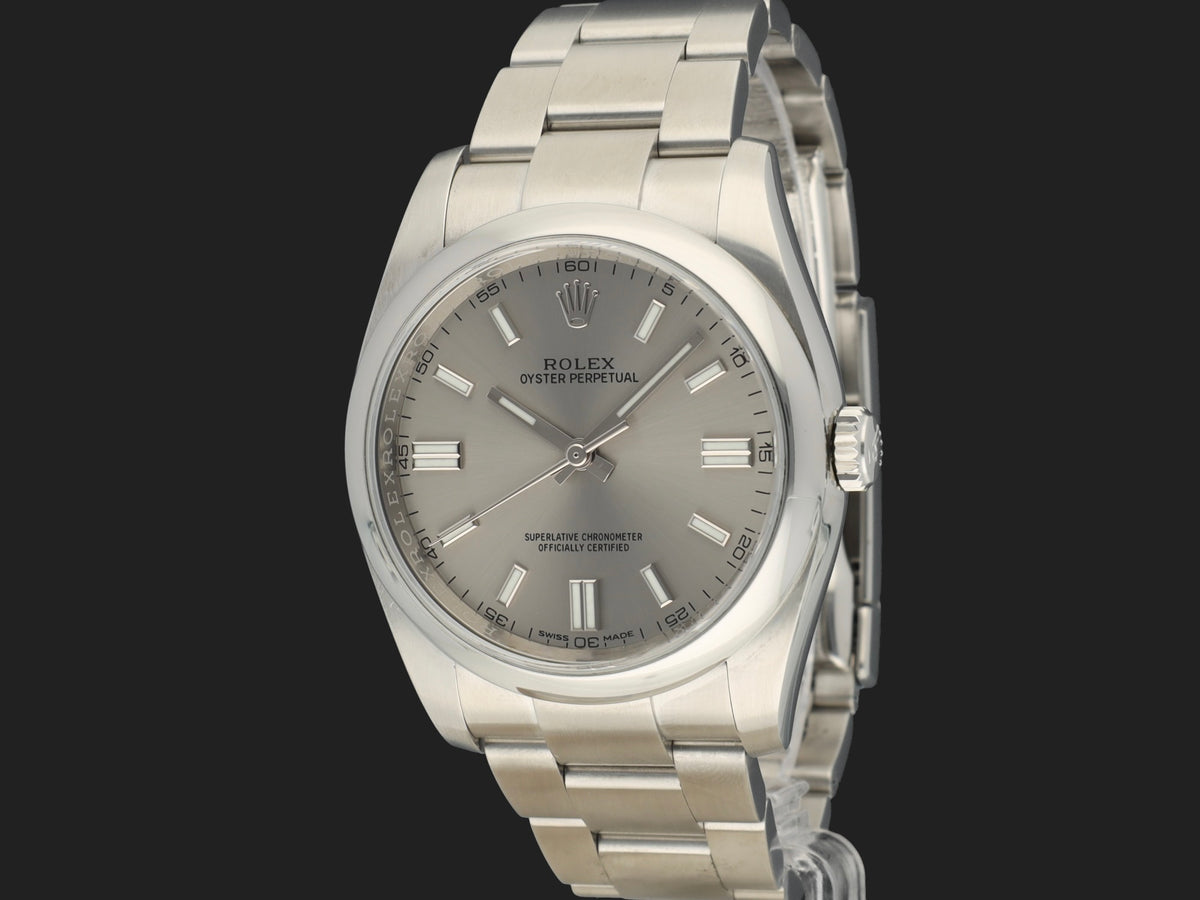 Rolex Oyster Perpetual 36 Steel Dial 116000 (1)