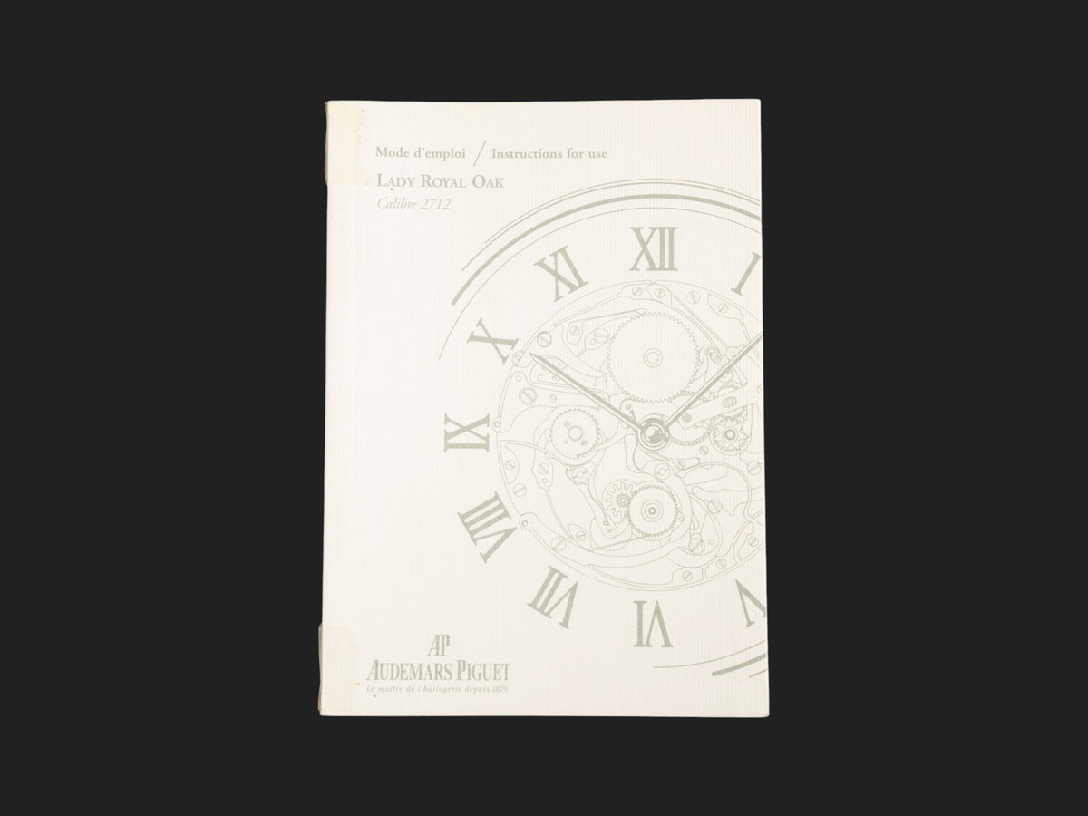 Audemars Piguet Instruction Booklet Manual Lady Royal Oak  (1)