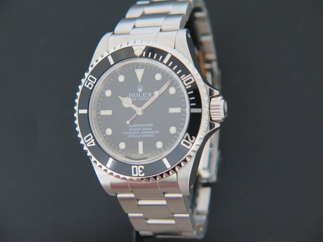 Rolex Submariner No Date Rehaut