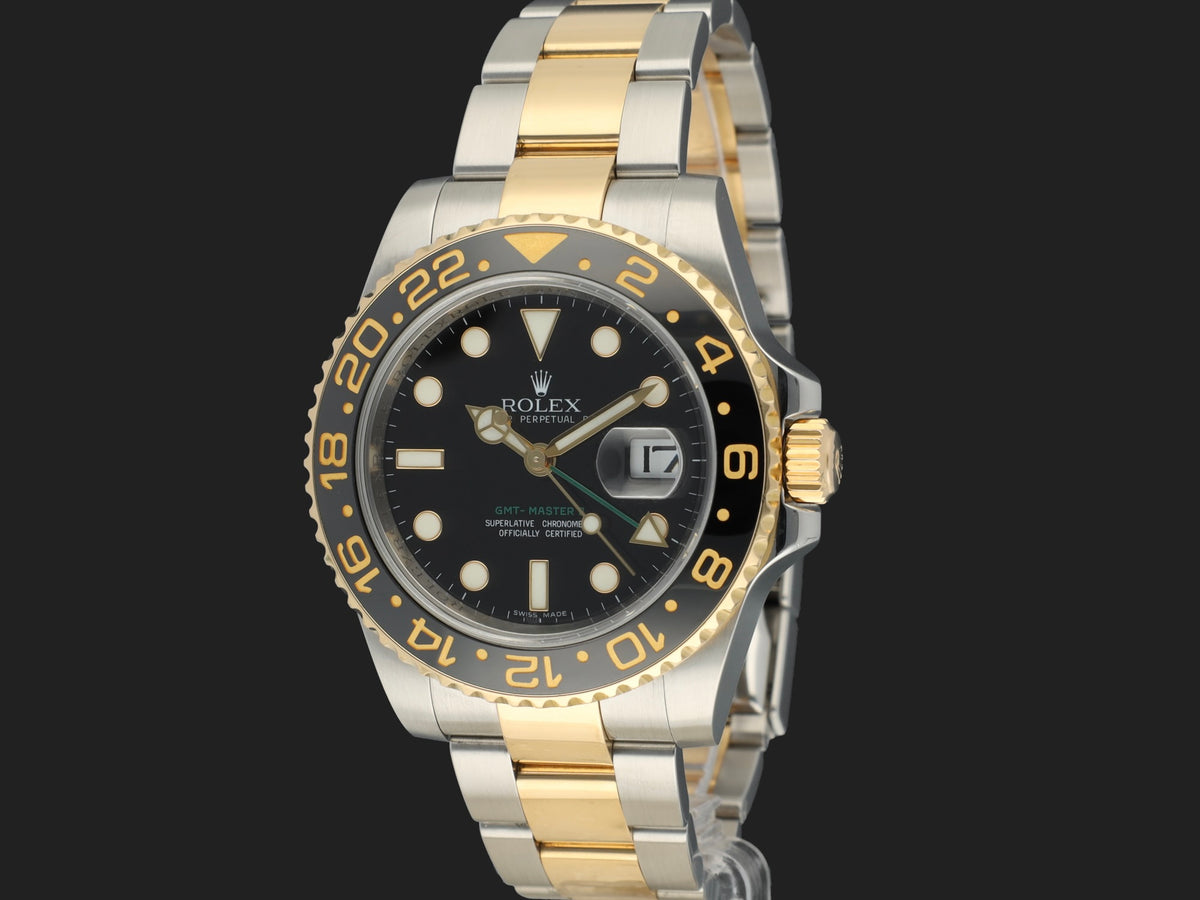 Rolex GMT Master II Gold/Steel 116713LN (1)