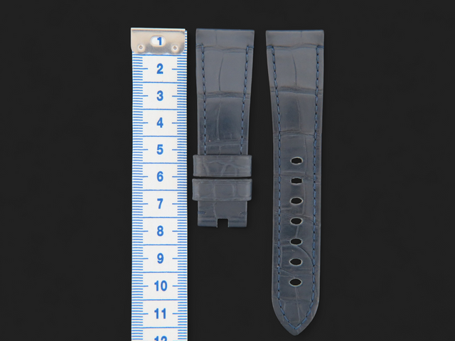 Panerai Blue Crocodile Leather Strap 22 MM