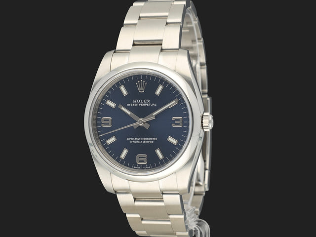 Rolex Oyster Perpetual 34 Blue Dial