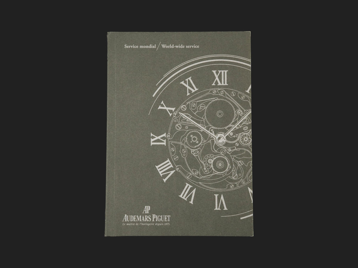 Audemars Piguet World Wide Service Booklet  (1)