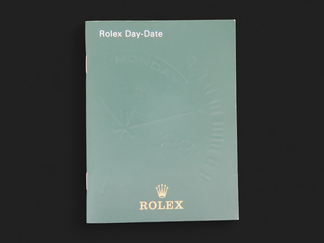 Rolex Day-Date Booklet