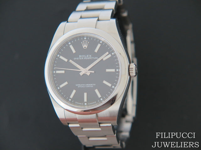Rolex Oyster Perpetual 39 Black Dial