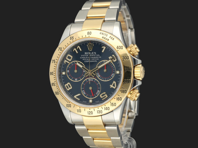 Rolex Daytona Gold/Steel Blue Racing Dial