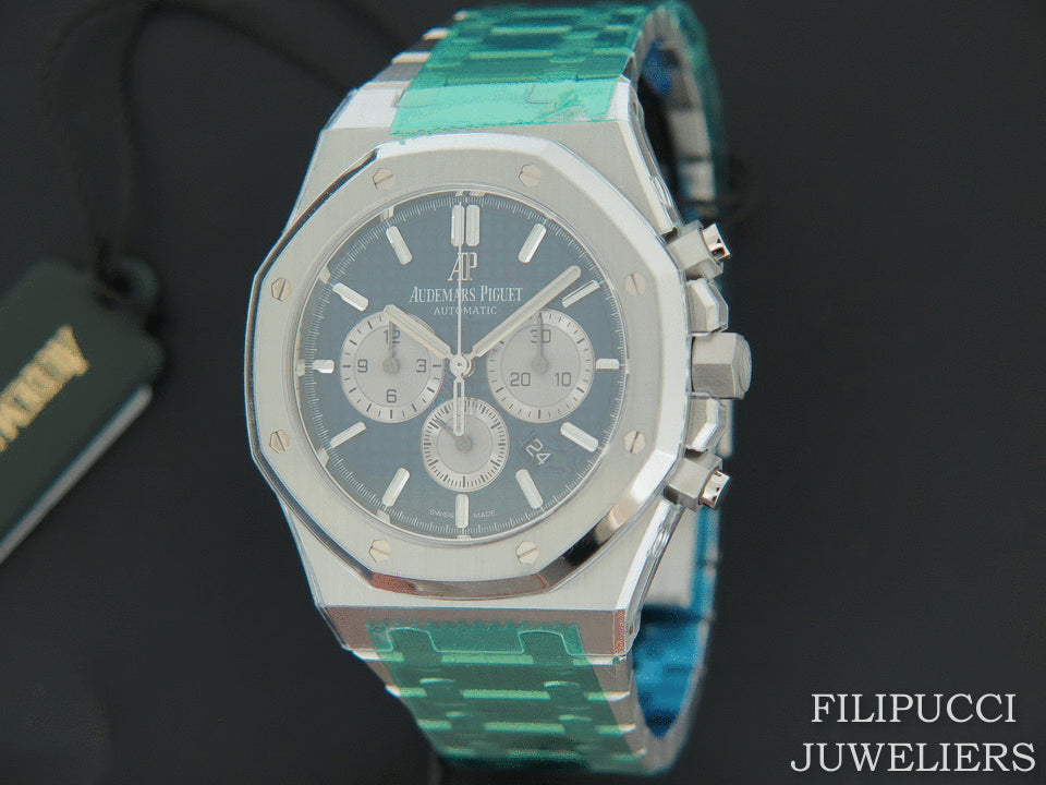 Audemars Piguet Royal Oak Chronograph 26331ST.OO.1220ST.01 Blue Dial 41MM (1)