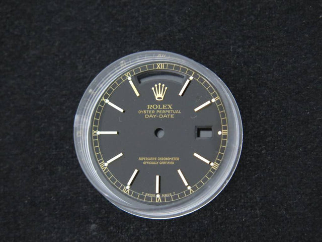 Rolex Day-Date Dial Black 18038, 18238