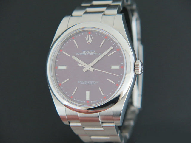Rolex Oyster Perpetual Red Grape
