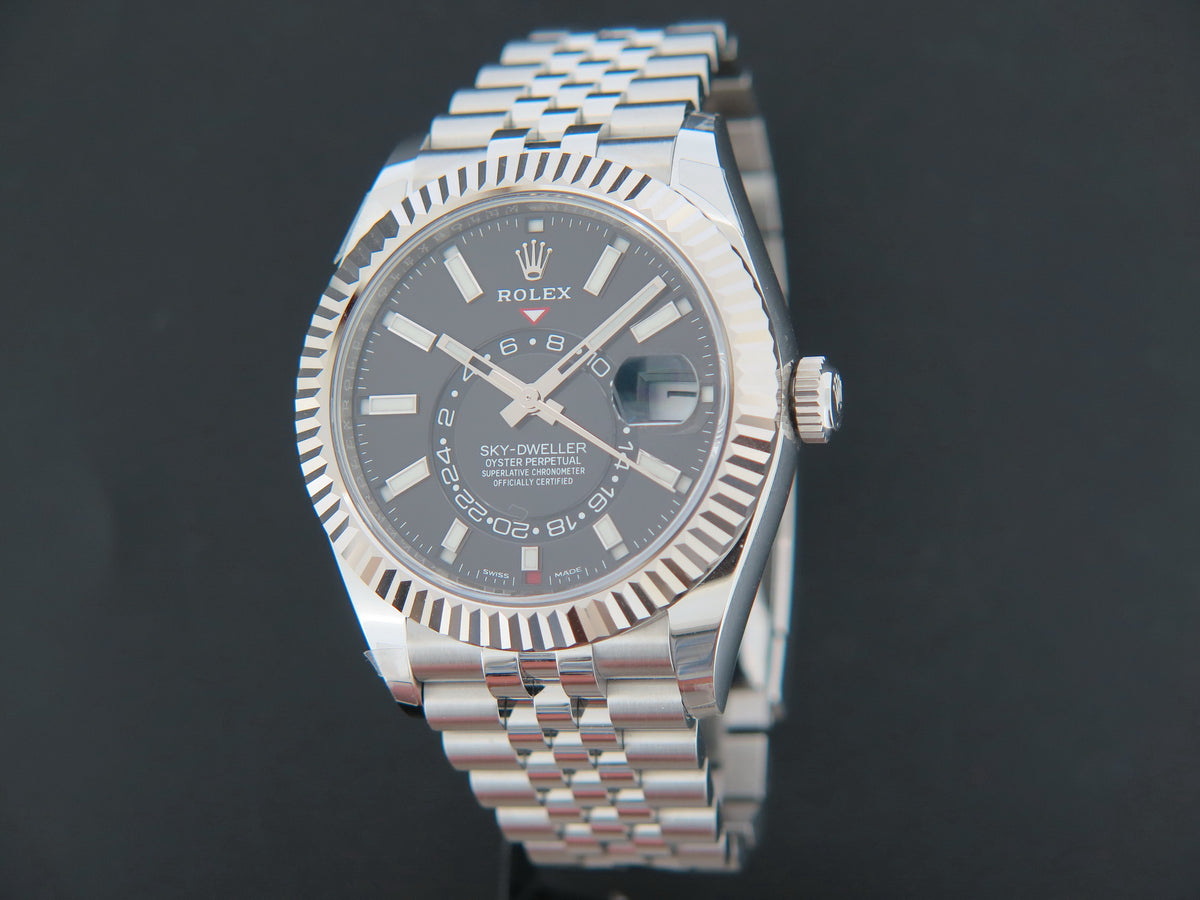Rolex Sky-Dweller Black Dial 326934 NEW (1)