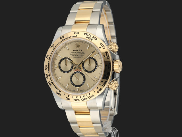 Rolex Daytona Gold/Steel Champagne Dial NEW