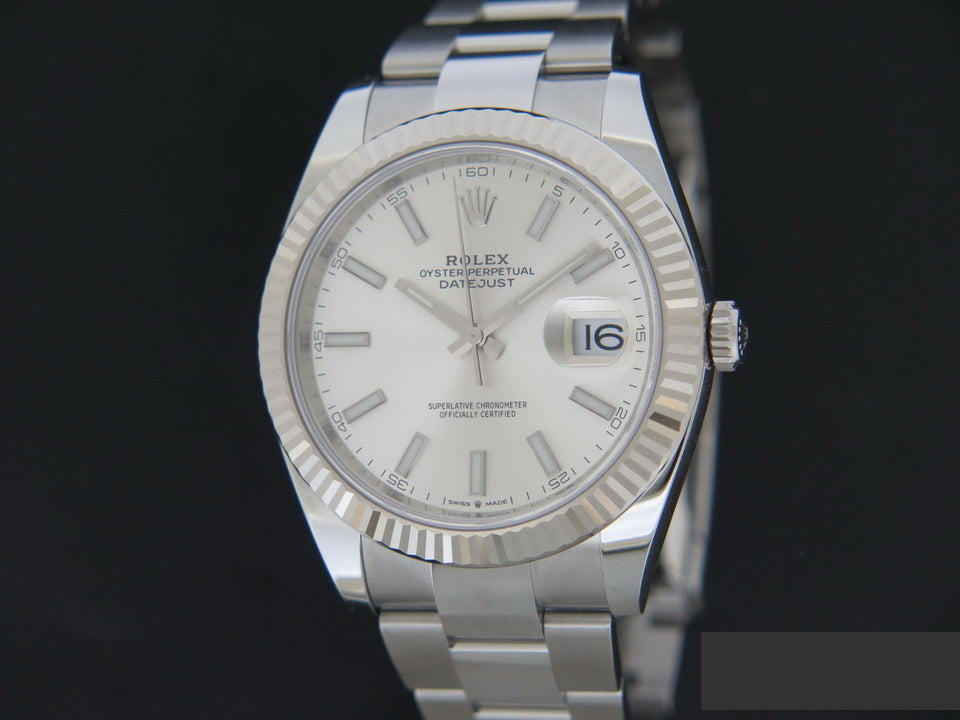 Rolex  Datejust 41 Silver Dial NEW 126334    (1)