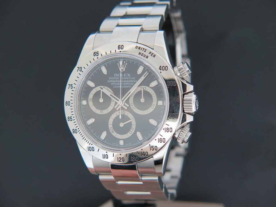 Rolex Daytona Black Dial 116520  V-Serial    (1)
