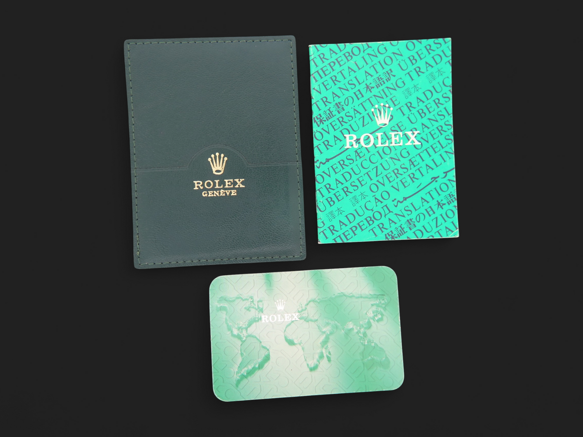 Rolex Card Holder + Translation Booklet (1)
